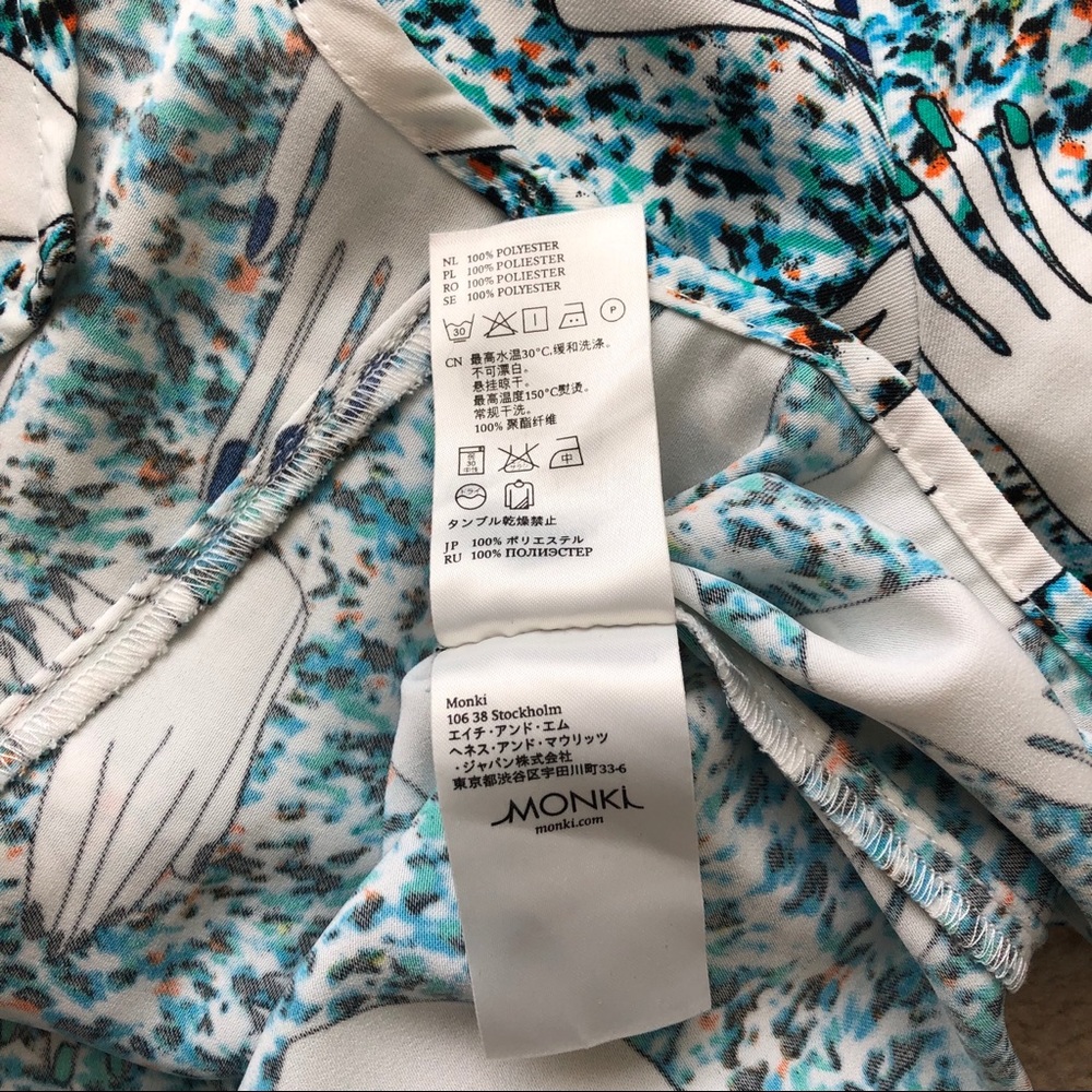 MONKI HAND PRINT SHIRT - Picture 6 of 6